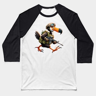 Tactical Dodo Bird Baseball T-Shirt